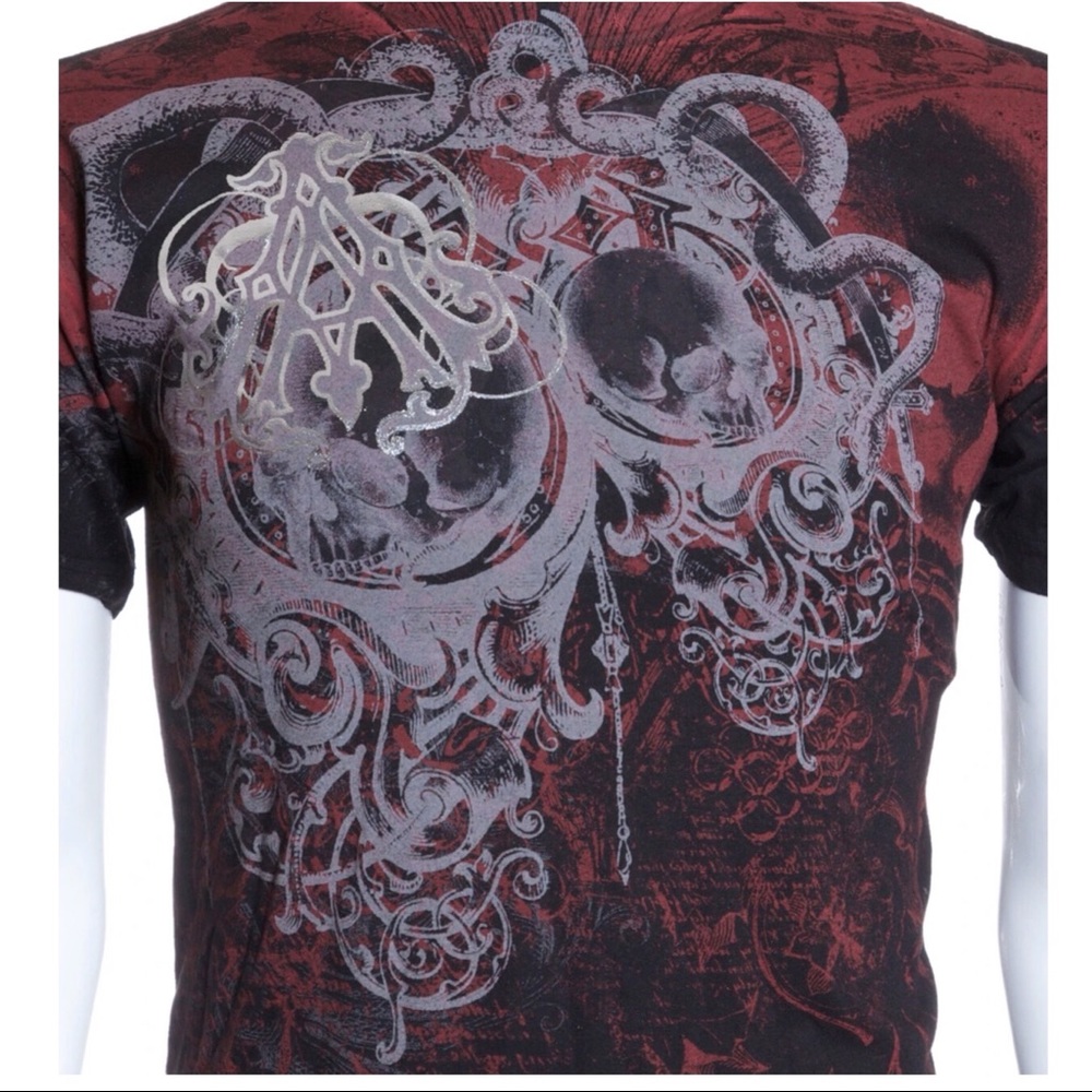 Archaic By Affliction Men's T-Shirt STURZHEIM - Picture 6 of 9
